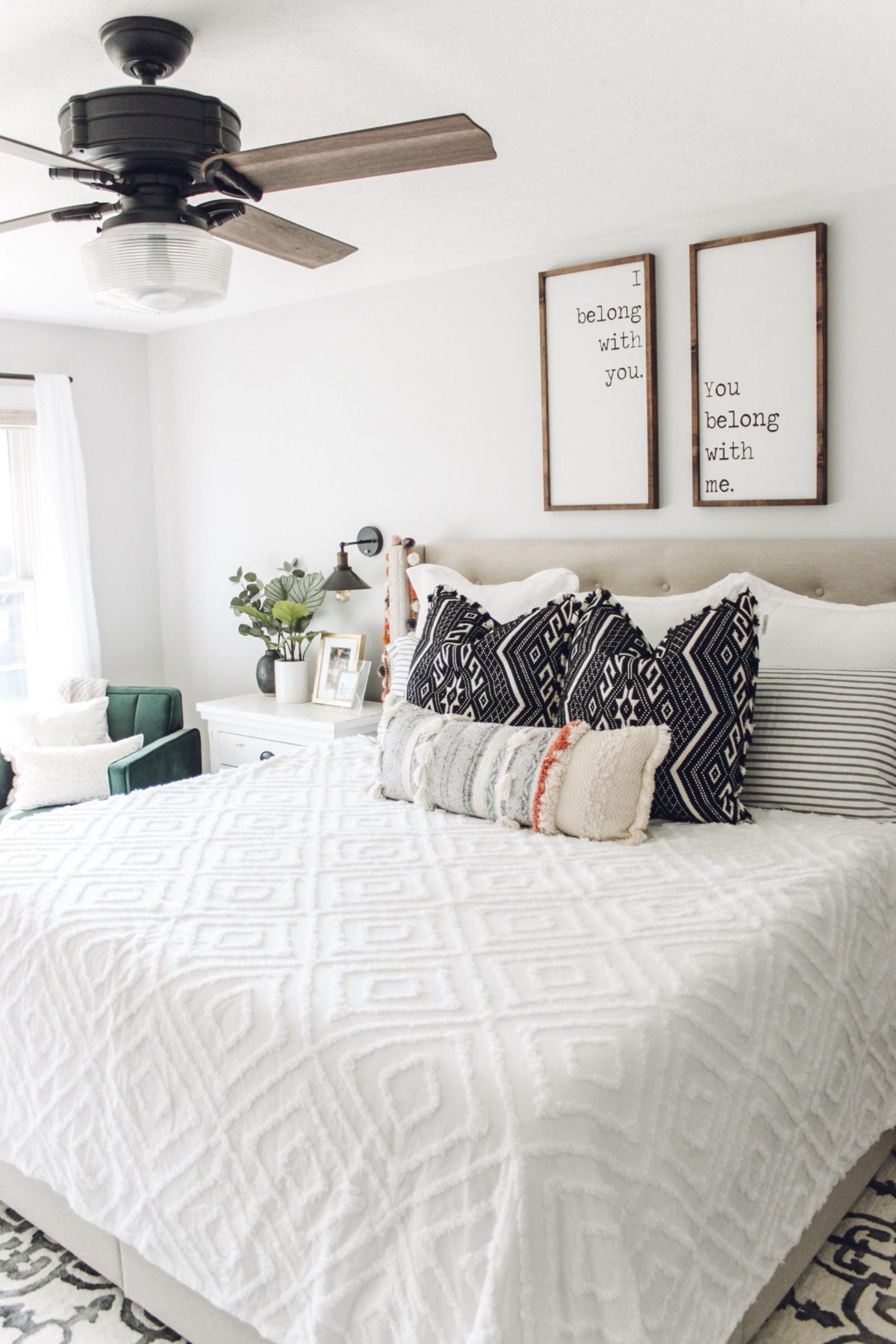 boho farmhouse bedroom