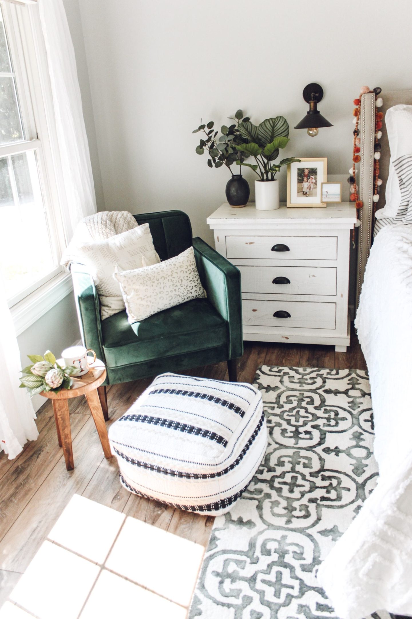 boho farmhouse bedroom