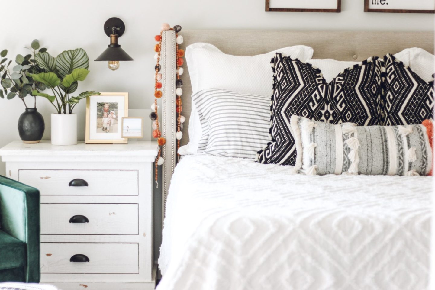 boho farmhouse bedroom