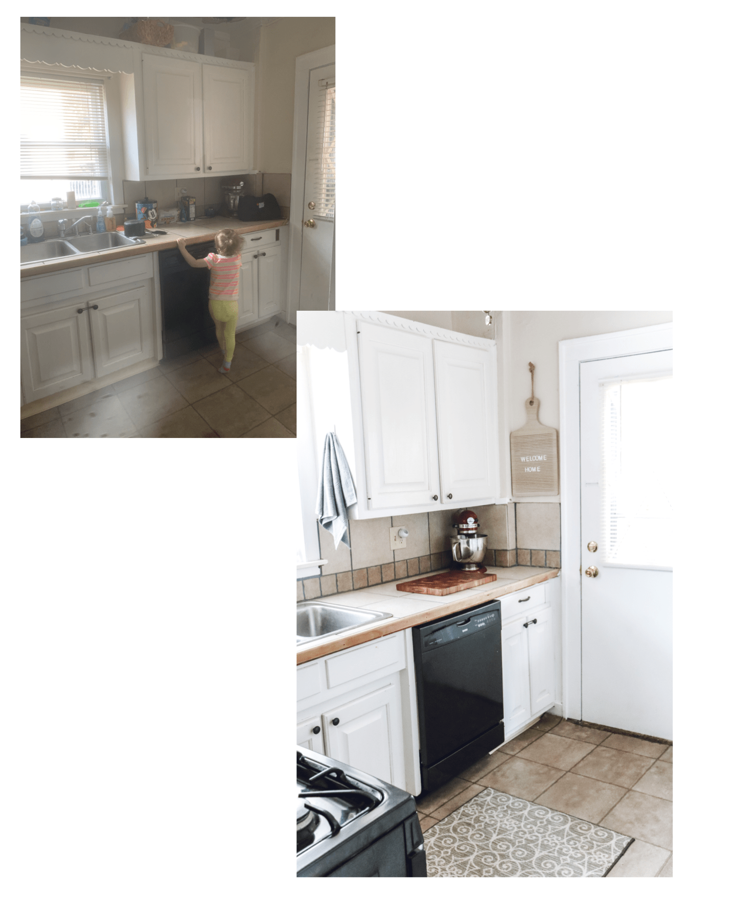 kitchen before and after