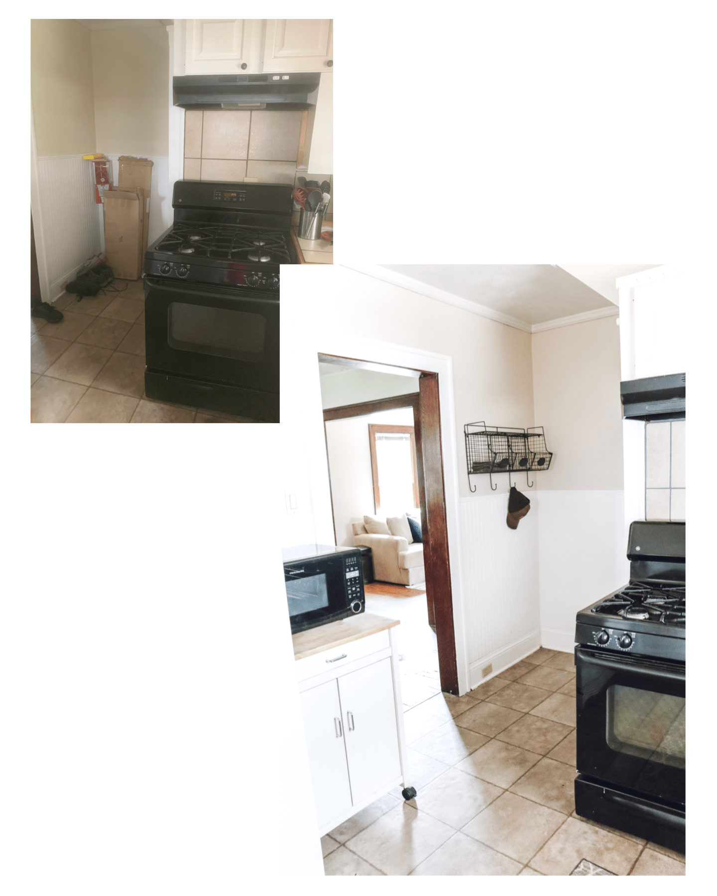 kitchen before and after