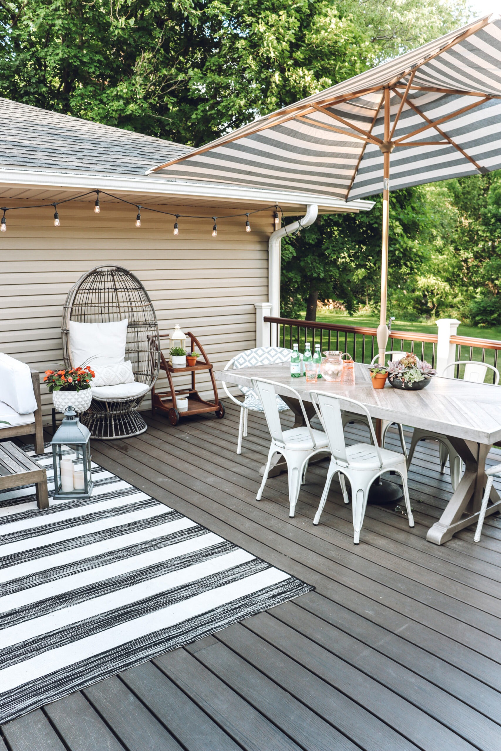 Inspired Reality Our Deck & Deck Ideas Home Decor - Inspired Reality