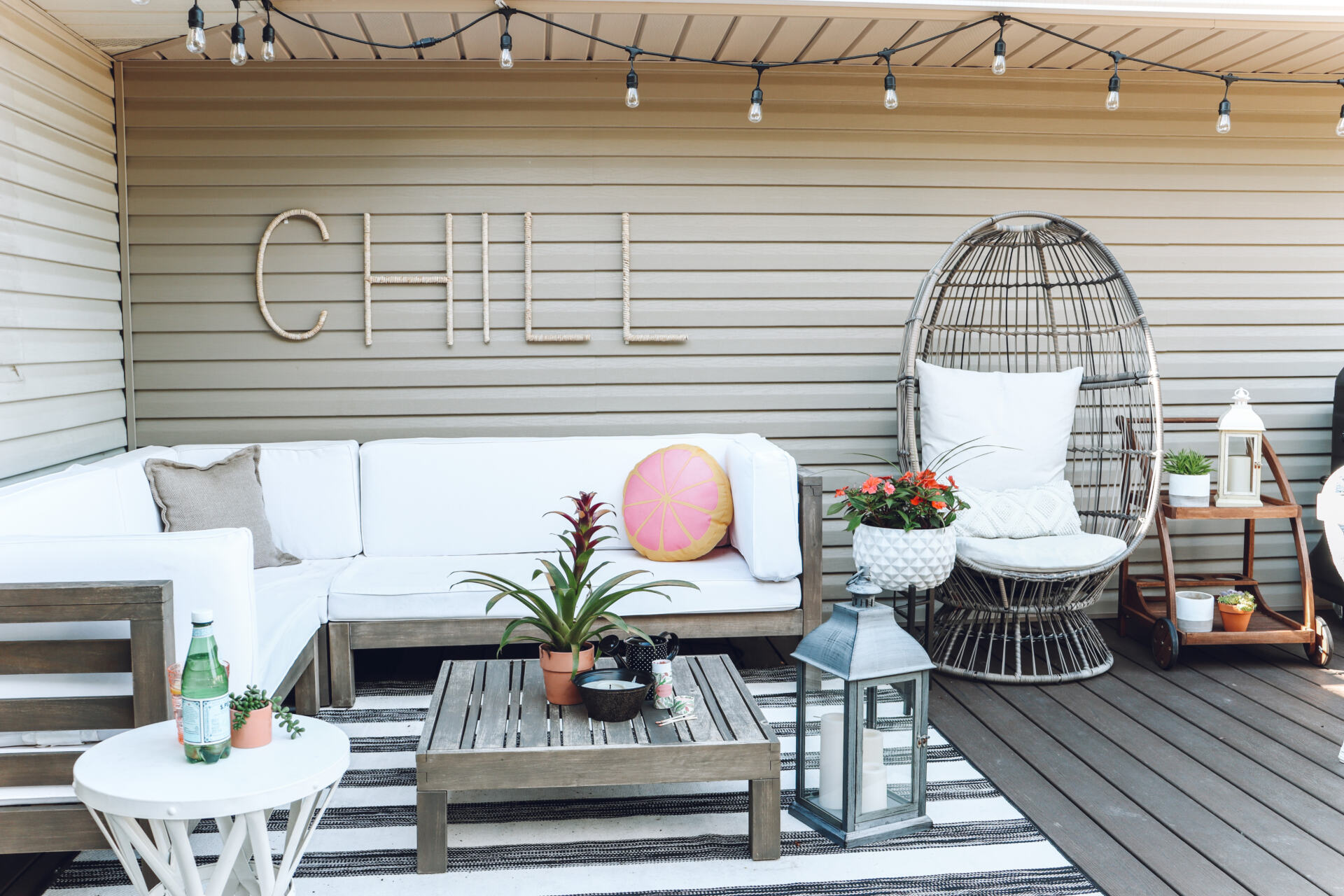 Inspired Reality Our Deck & Deck Ideas Home Decor - Inspired Reality