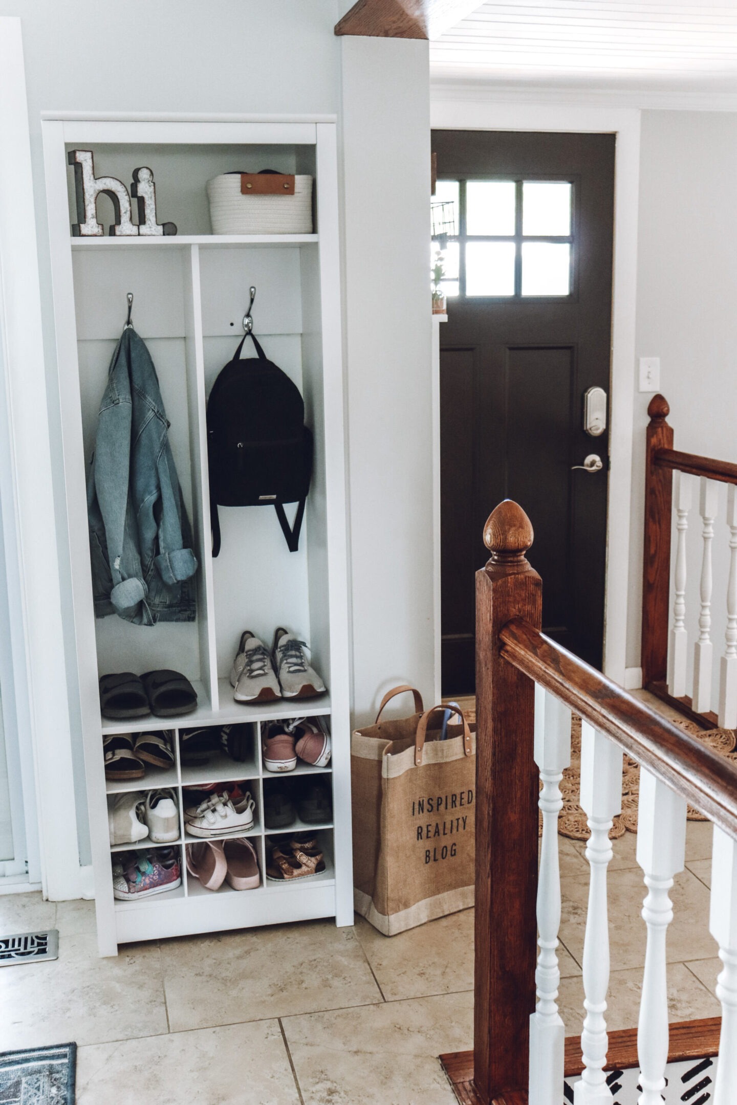 entryway organization