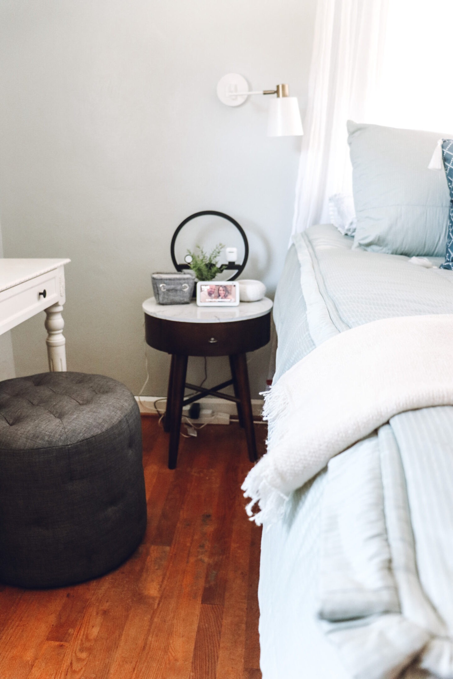 master bedroom nightstand