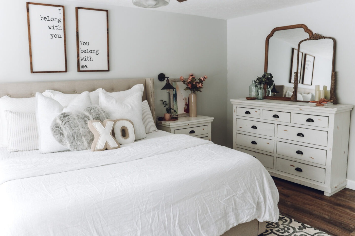 country chic bedroom