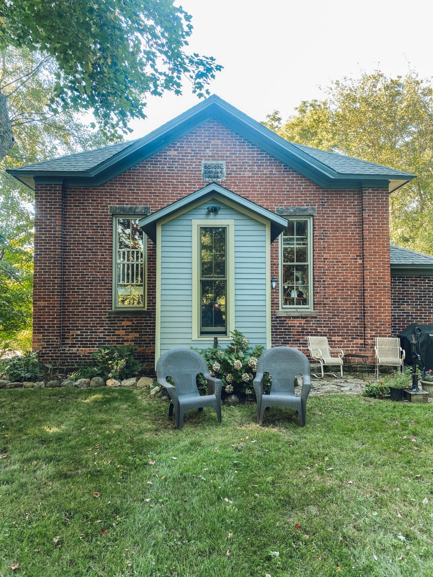 restored school house