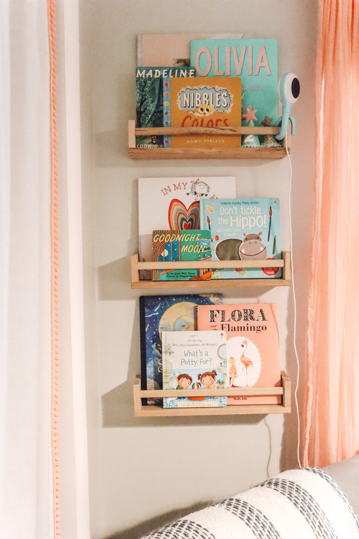 Toddler bookshelves