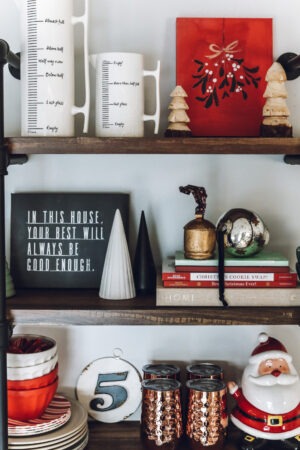 Christmas kitchen decor