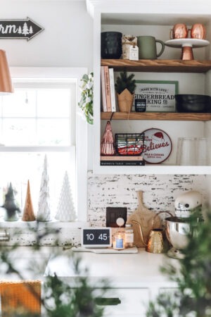 Christmas kitchen decor
