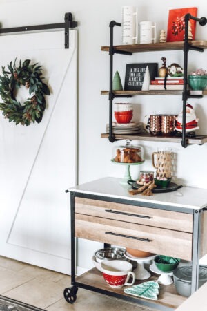 Christmas kitchen decor