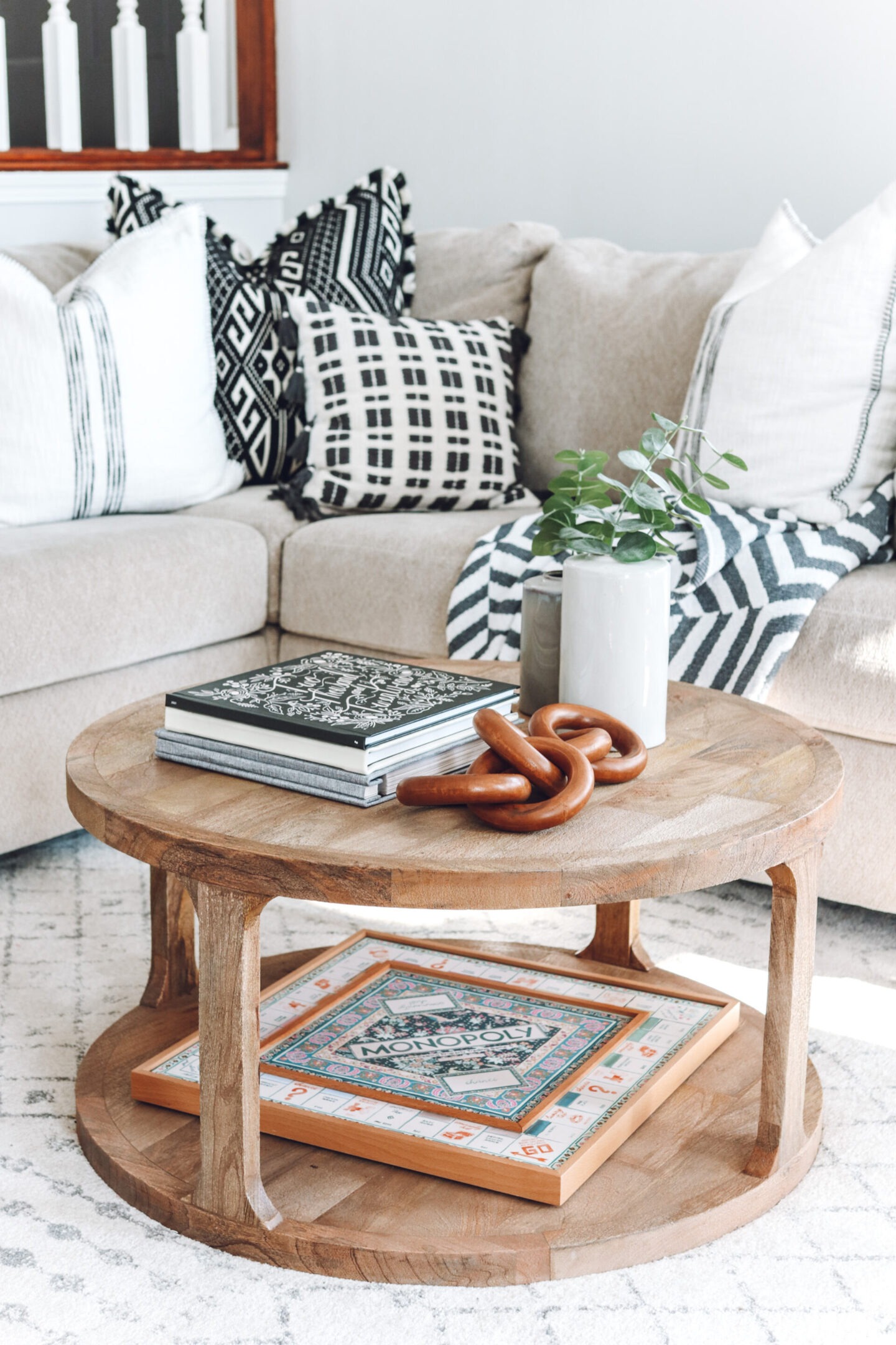 Coffee table decor